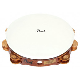 CONCERT TAMBOURINE, COPPER JINGLES, W/BAG