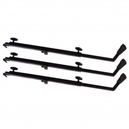 Suspends Concert-Marching-Drumset Bass Drums, Single posted, Black
