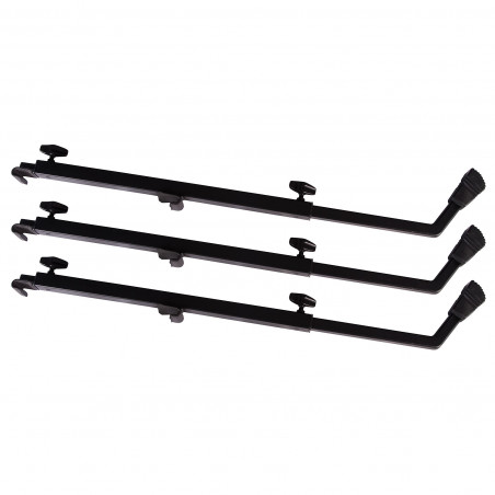 Suspends Concert-Marching-Drumset Bass Drums, Single posted, Black