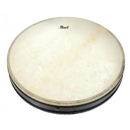 Ocean Drum, 16 x 2.5" with Goat & Clear Heads, metal beads