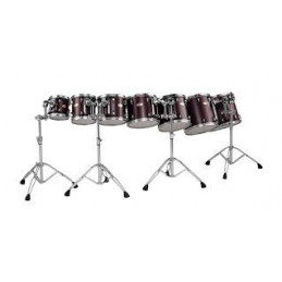 10x10 African Mahogany Double Heads Tom w/OPT