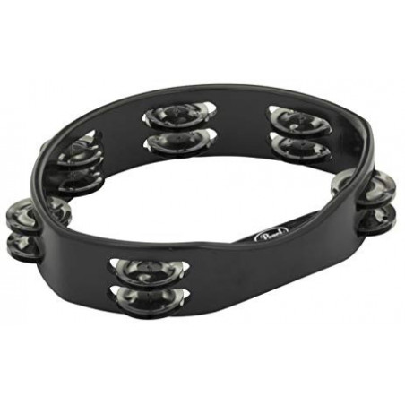 Primero Rock Hand Held Tambourine - Oval w/ Millennium Chrome jingles