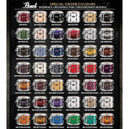 PEARL REFERENCE set cassa 24x14, Tom13x09, Floor T.16x14 colore Purple Crazy II 393