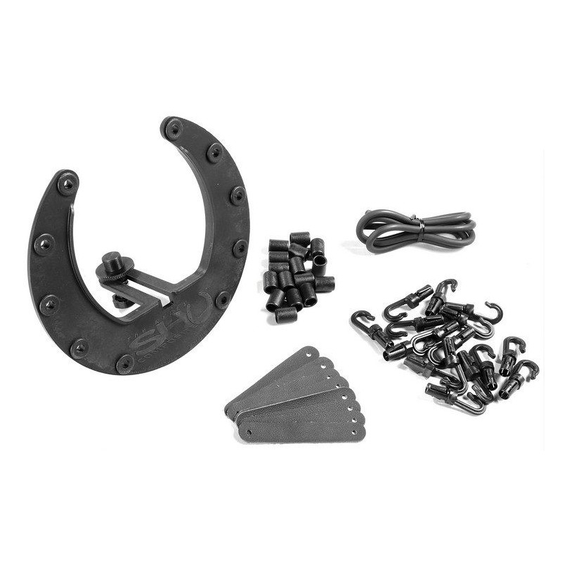 Kelly SHU Install Pack Incl. 3 ft. Rubber Support Cord, 16 Hook Sets, 8 Installation Leathers