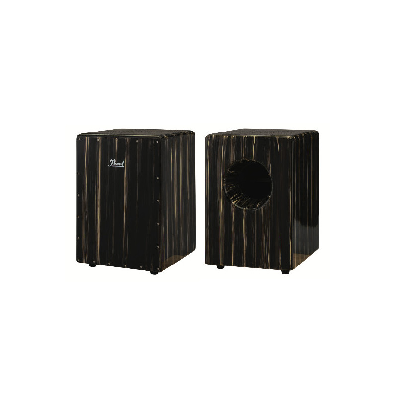 BOOM BOX Cajon Artisan Zebra Wood finish