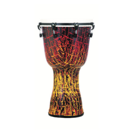 10" Synthetic Shell Djembe, Top Tuned