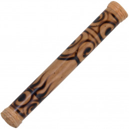 Bamboo Rainstick 16" w/Burned Finish