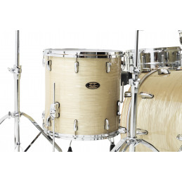Pearl Masters Maple Gum 14 X 14 FLOOR TOM Platinum Gold Oyster