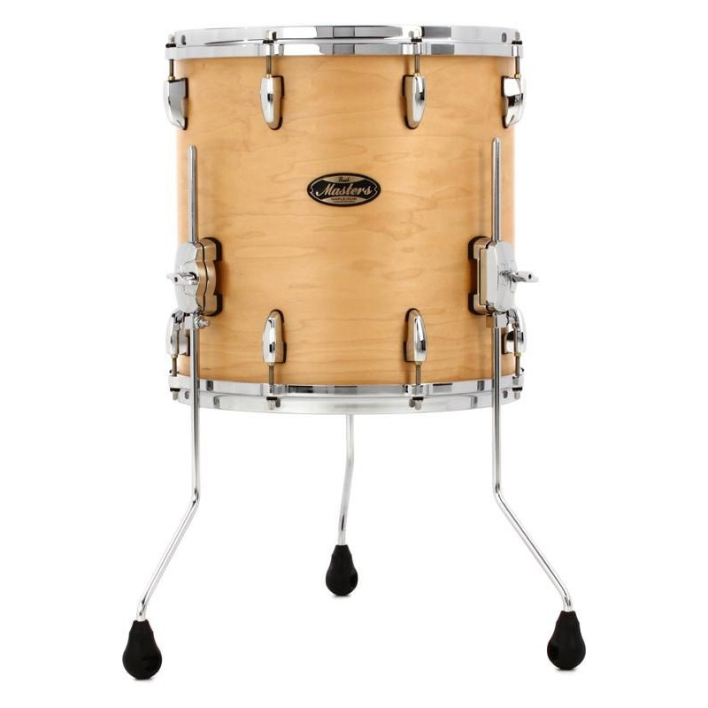 Pearl Masters Maple Gum 16 X 16 FLOOR TOM Hand Rubbed Natural Maple
