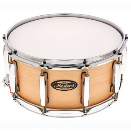 Pearl Masters Maple Gum 14 X 6.5 SNARE DRUM Hand Rubbed Natural Maple