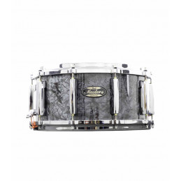 Pearl Masters Maple Gum 14 X 6.5 SNARE DRUM Black Diamond Pearl