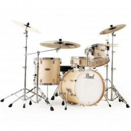 PEARL DECADE MAPLE 4pz. "Jazz set" completa di hardware colore Satin Gold Meringue 215