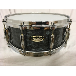PEARL Masters Maple Gum Rullante 14 X 5.5 colore Black Diamond Pearl 421