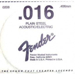 FENDER 016 CORDA PURE...