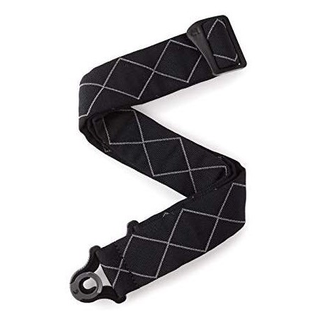 PLANET WAVES 50BAL02 - TRACOLLA AUTO LOCK BLACK PADDED DIAMONDS