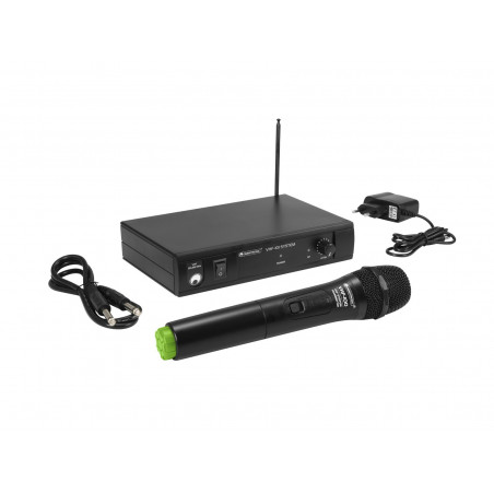 OMNITRONIC VHF-101 WIRELESS SET HANDHELD FQ.205.750 MHz - GREY