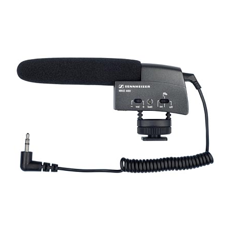 SENNHEISER MKE400 CONDENSER CAMERA MICROPHONE