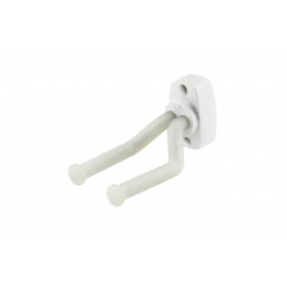 K&M  bianco con elementi di supporto traslucidi Supporto da parete per chitarra