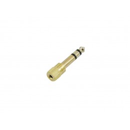 ADATTATORE JACK MASCHIO STEREO 6.3 A JACK FEMMINA 3.5