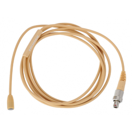SENNHEISER MKE ESSENTIAL LAVALIER OMNI BEIGE 3-PIN LEMO