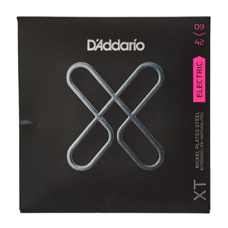 D'ADDARIO XTE0942 NICKEL WOUND SUPER LIGHT 09/42