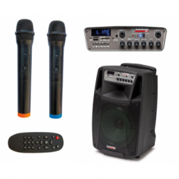 audiodesign m2 12 w/l sistema compatto a batteria
