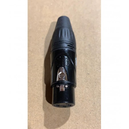 MPGEAR PX-001 CONNETTORE XLR 3 FEMMINA - BLACK