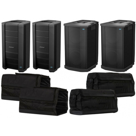 BOSE F1 KIT 2 DIFFUSORE AD ARRAY VARIABILE 812 + 2 SUBWOOFER + STAFFE + BORSE