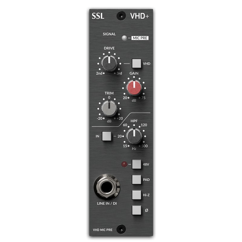 Preamplificatore con tecnologia VHD - Ora con DI Input e nuovo look brushed