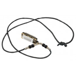 MINI HARP NECKLACE BLACK
