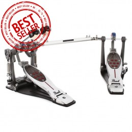 PEARL Doppio pedale Mancino Eliminator red line a cinghia