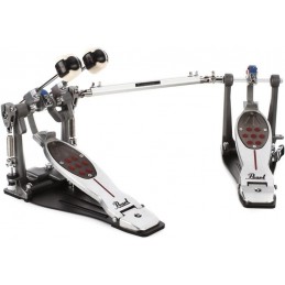 PEARL Doppio pedale Mancino Eliminator red line a cinghia
