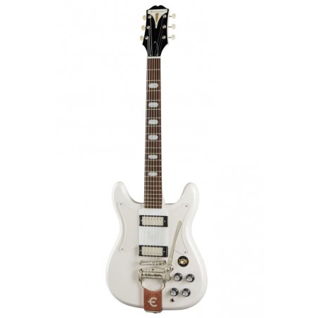 EPIPHONE CRESTWOOD CUSTOM TREMOTONE - POLARIS WHITE