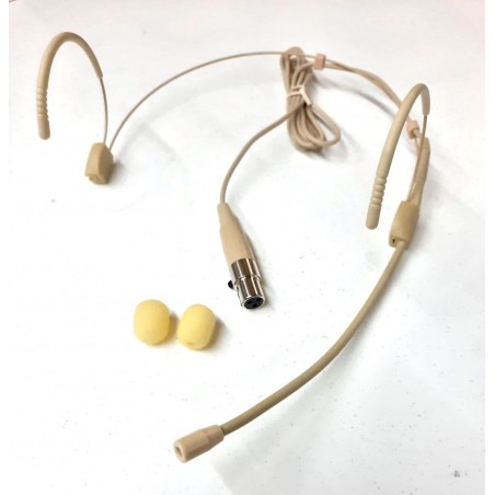 DR.MIC K-F62/C MIC HEADSET BEIGE OMNI - CONN. MINI XLR 3 POLI