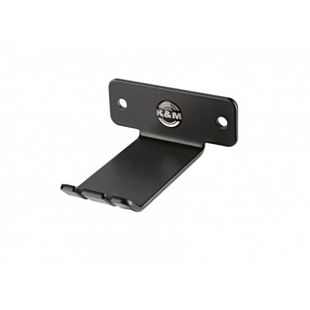 K&M 16312 Supporto da parete per cuffie - Black