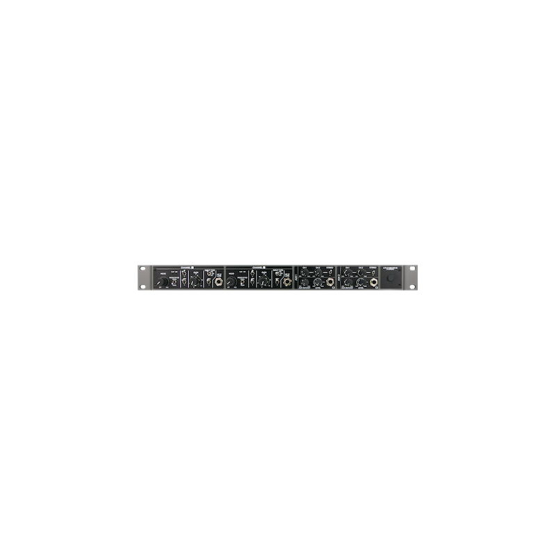 Preamplificatore 19’’ 2 Canali, Processore di Segnale e Dual Headphone Mixer