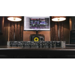 Preamplificatore 19’’ 2 Canali, Processore di Segnale e Dual Headphone Mixer