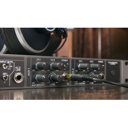 Preamplificatore 19’’ 2 Canali, Processore di Segnale e Dual Headphone Mixer