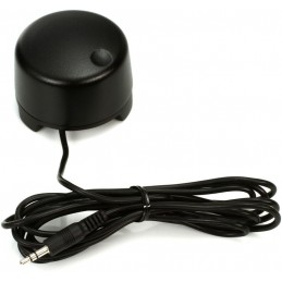 Controllo rotativo volume con cavo da 1m e connettore 3,5mm - Nero