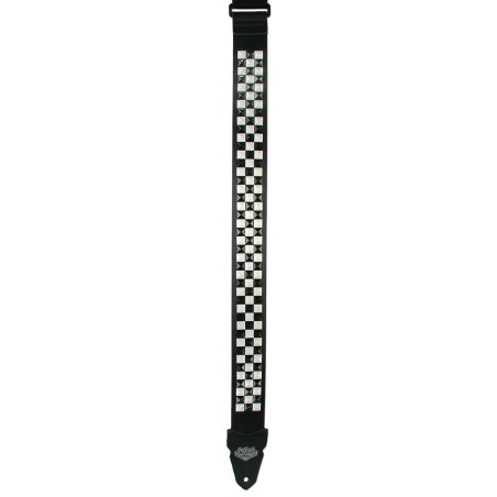 Tracolla per chitarra 2” con terminali in pelle