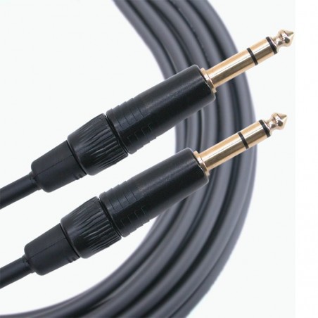 Cavo di linea bilanciato TRS (jack) - TRS (jack) 1 mt