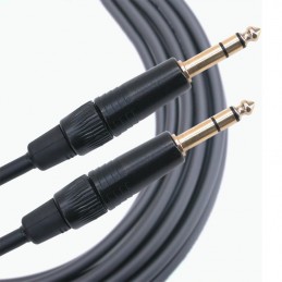 Cavo di linea bilanciato TRS (jack) - TRS (jack) 1 mt