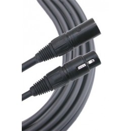 Cavo microfonico da palco XLR M - XLR F - 3 mt