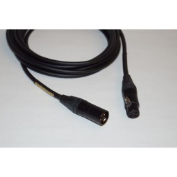 Cavo microfonico da palco XLR M - XLR F - 3 mt