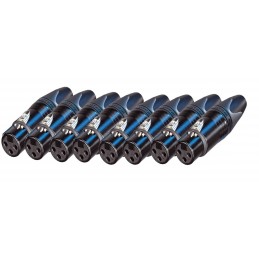 Multicore analogico 8x TRS (jack) - 8x XLR Femmina 6 mt