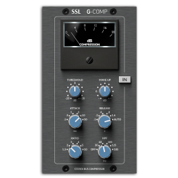 Compressore stereo SuperAnalogue™ della serie G degli anni '80 - Nuovo look brushed