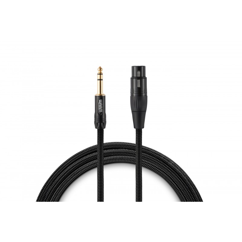 Cavo Studio & Live XLR Femmina a TRS Maschio 0.9 metri