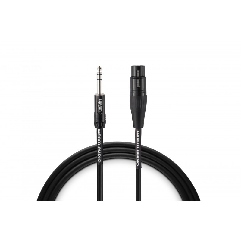 Cavo Studio & Live XLR Femmina a TRS Maschio 0.9 metri