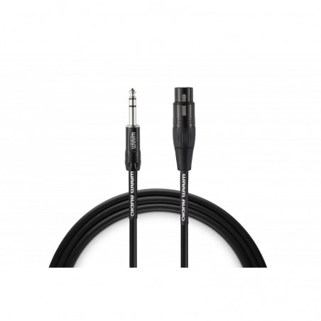 Cavo Studio & Live XLR Femmina a TRS Maschio 0.9 metri