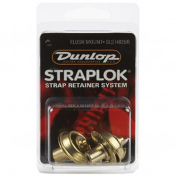 SLS1402BR Straplok Flush Mount Strap Retainer System, Brass